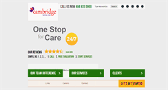 Desktop Screenshot of cambridgecare.org